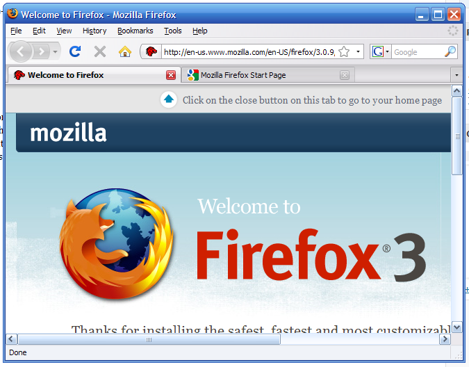 Firefox 3.5.4 Firefox 3.5.4