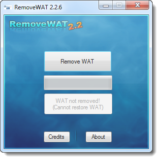 Remove WAT