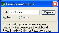 Free screen capture 1.0.1.16
