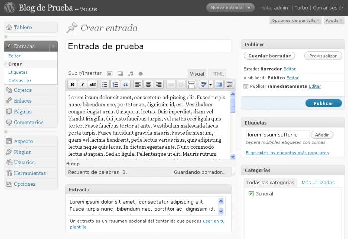 WordPress 2.8.6 