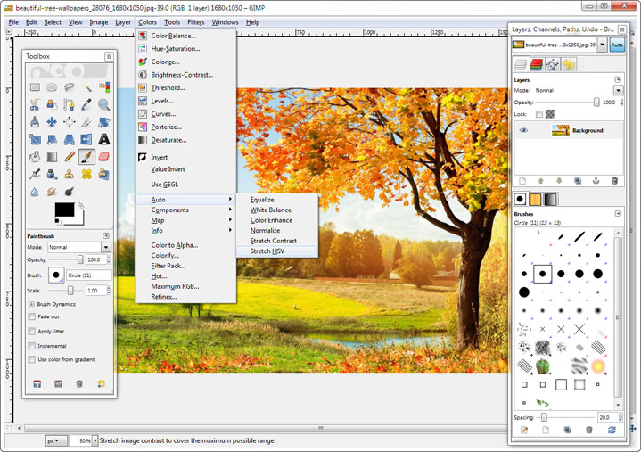 GIMP 2.8.4