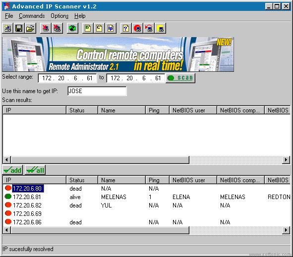 Advanced IP Scanner