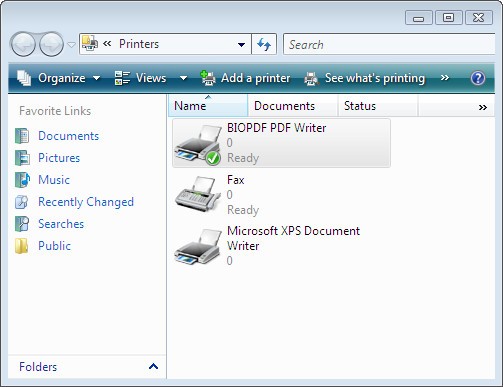 BullZip PDF Printer