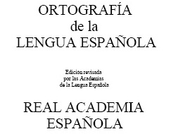 Manual de ortografía