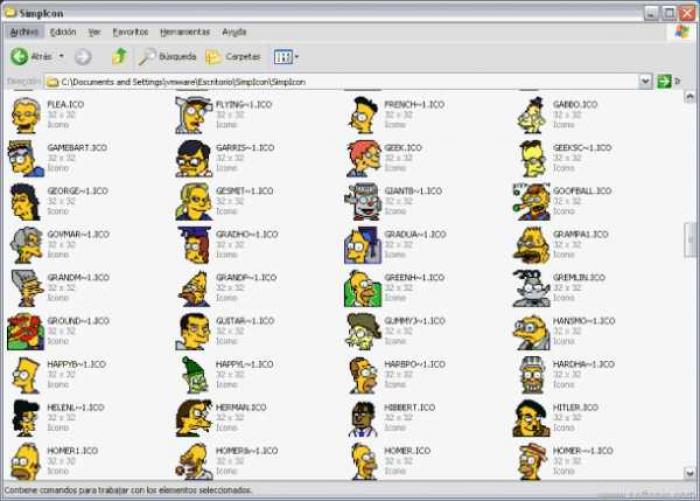 Simpsons Icons