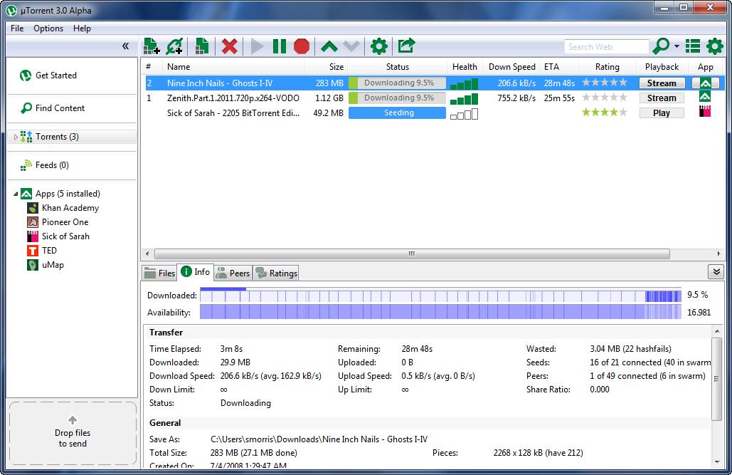 uTorrent 3