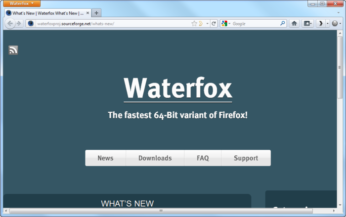 Waterfox 18.0.1